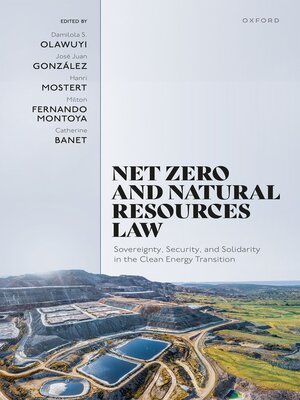 cover image of Net Zero and Natural Resources Law